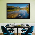 Morning Light at Stanley Lake Wall Art