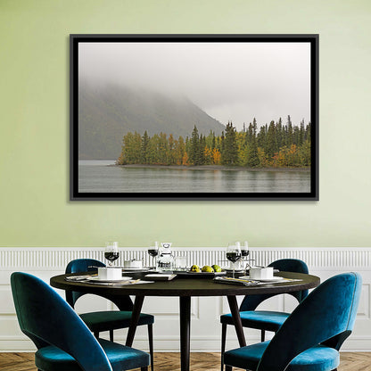 Kathleen Lake Autumn Shoreline Wall Art