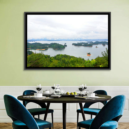 Qiandao Lake Islands View Wall Art