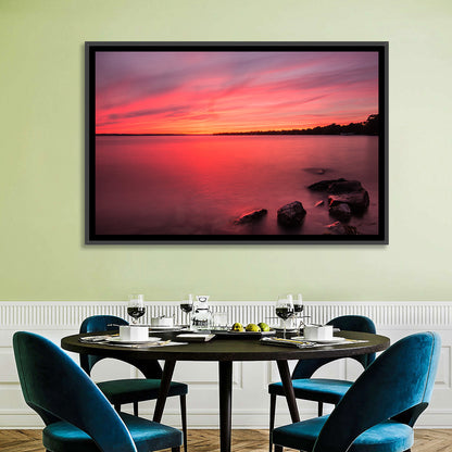 Lake Simcoe Sunset Wall Art