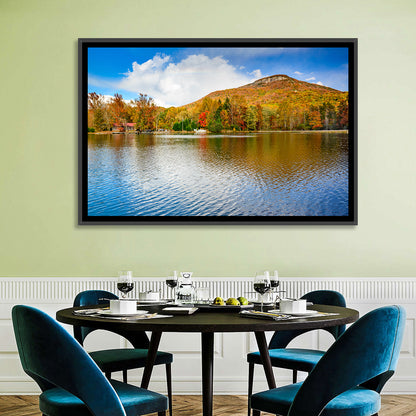Yonah Mountain Lake View Wall Art