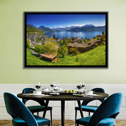 Lake Lucerne, Weggis Wall Art