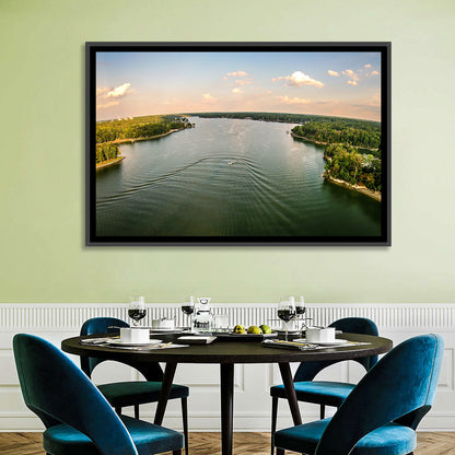 Lake Wylie Golden Hour Wall Art