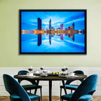 Ho Chi Minh City Skyline at Twilight Wall Art