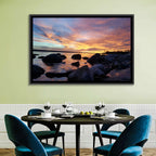 Lake Sakakawea Sunset Wall Art