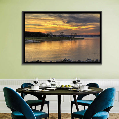 Lake Whitney Sunset Wall Art