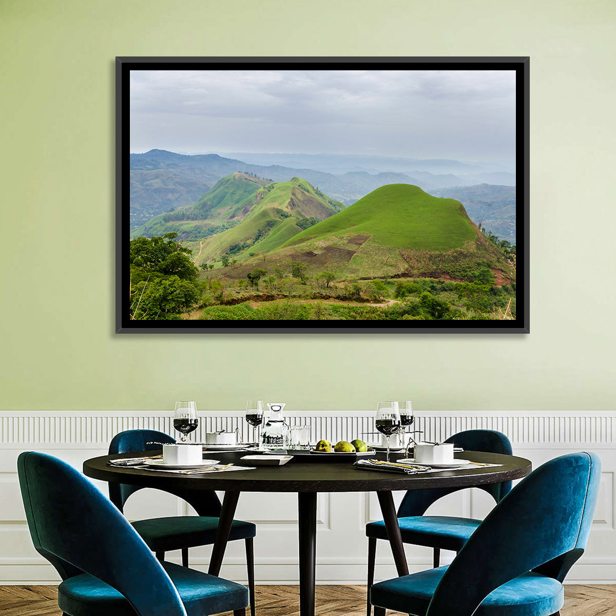 Rolling Summer Hills Wall Art