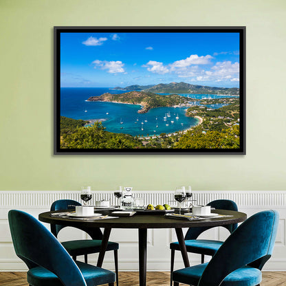 Shirley Heights Harbour View Wall Art