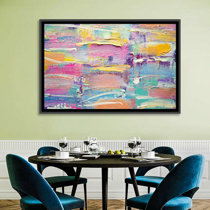 Rough Board Brushstrokes Wall Art