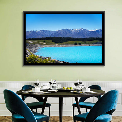 Lake Pukaki Turquoise View Wall Art