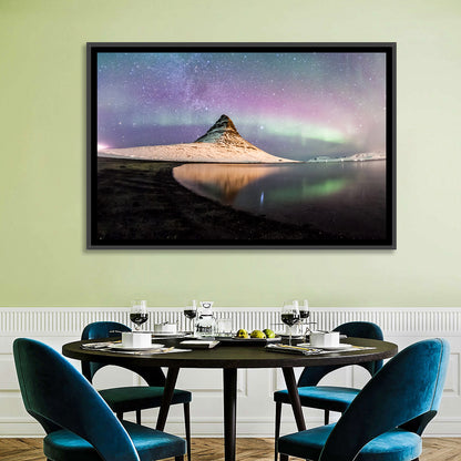 Kirkjufell Under the Milky Way Wall Art