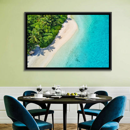 Secluded Tropical Beach Wall Art