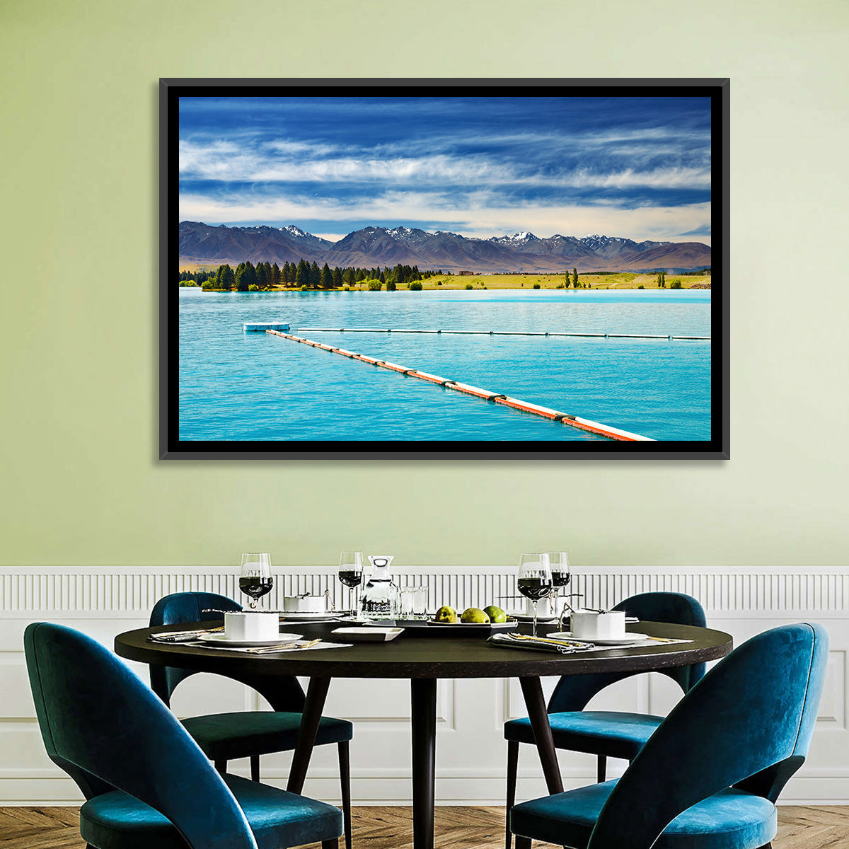 Lake Ruataniwha Landscape Wall Art