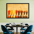 Impasto Paint Tubes Wall Art