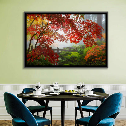 Moon Bridge Portland  Wall Art