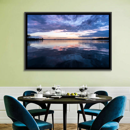 Lake Norman Sunset Reflection Wall Art