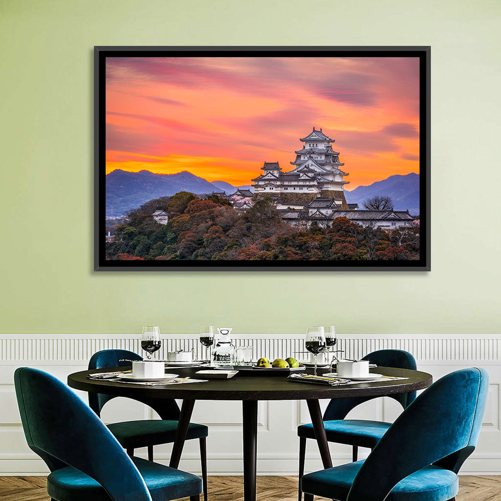 Himeji Castle at Sunrise Wall Art