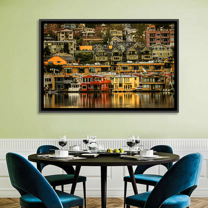 South Lake Union Reflections Wall Art