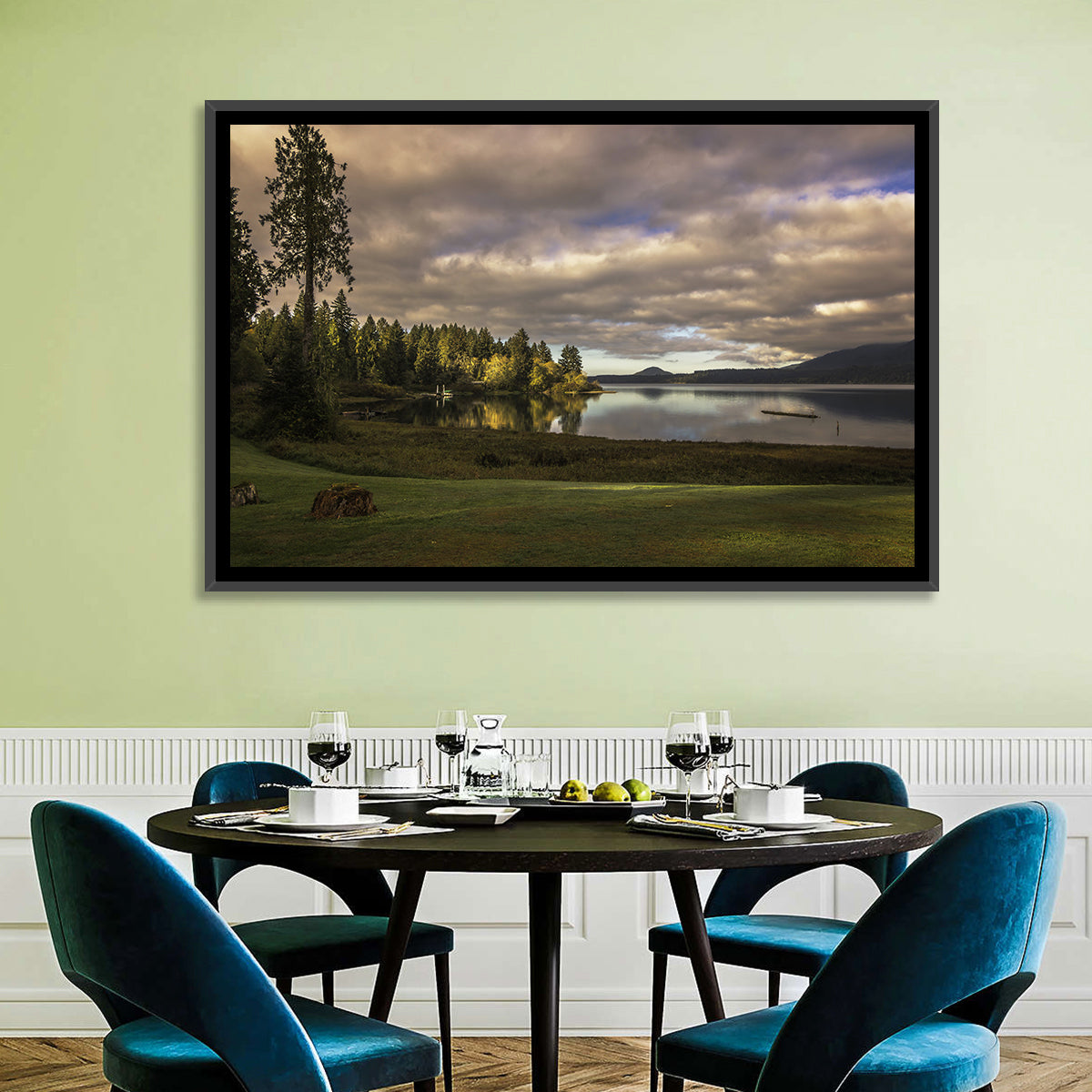 Lake Quinault Reflections Wall Art