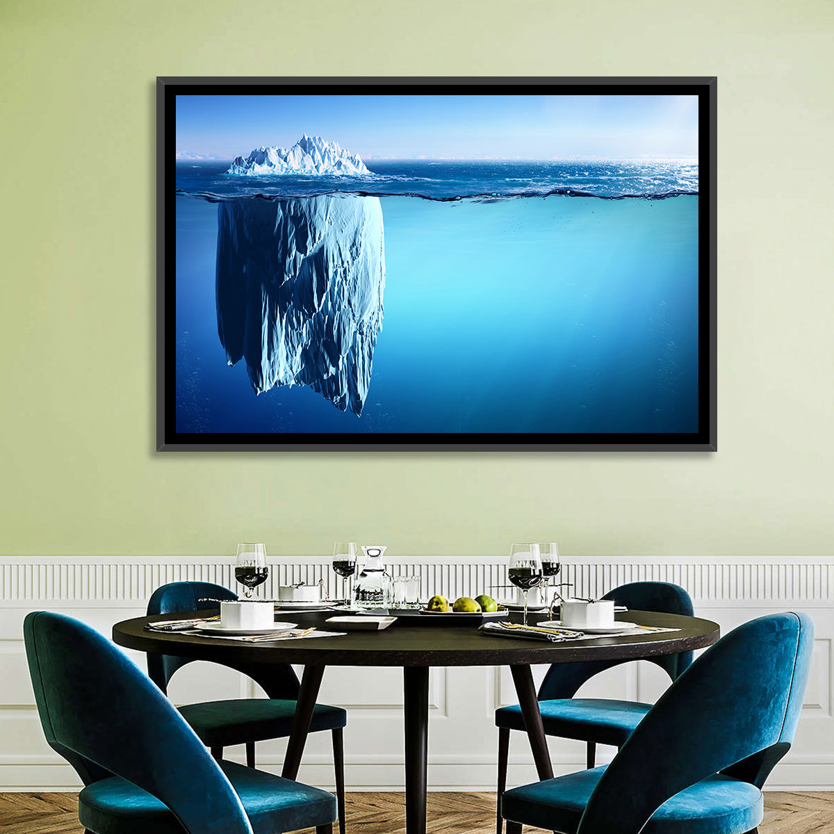 Floating Iceberg Wall Art
