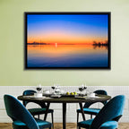 Toronto Sunset Over Lake Ontario Wall Art