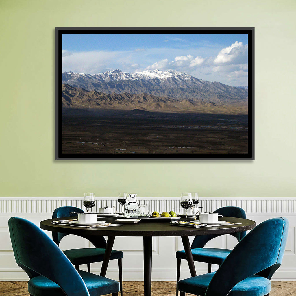 Snow-capped Afghan Mountains Wall Art