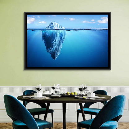 Split-level Iceberg Wall Art