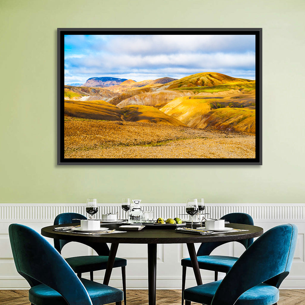 Landmannalaugar Rhyolite Mountains Wall Art