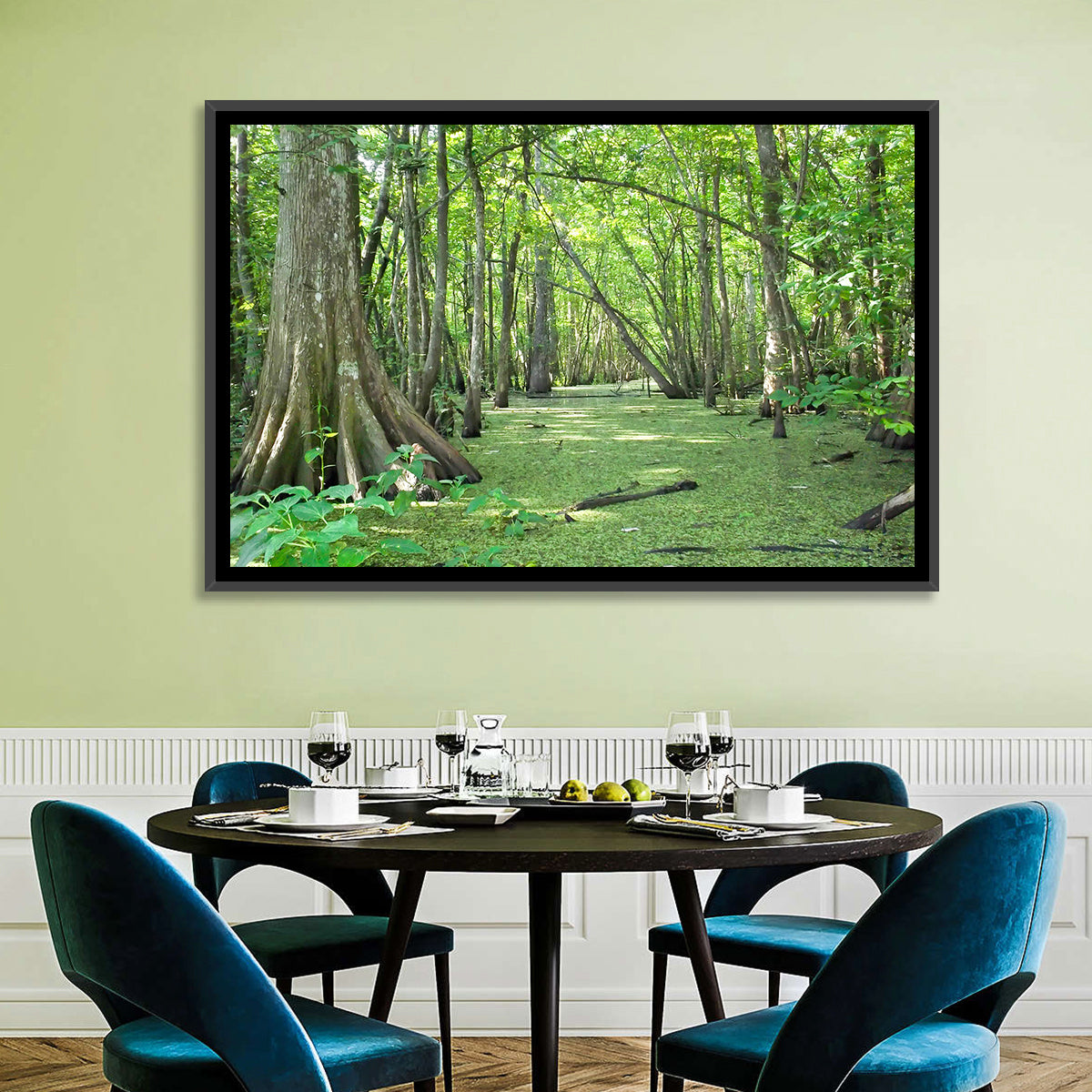 Summer Cypress Bayou, Louisiana Wall Art