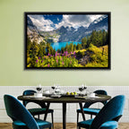 Oeschinensee Summer Landscape Wall Art