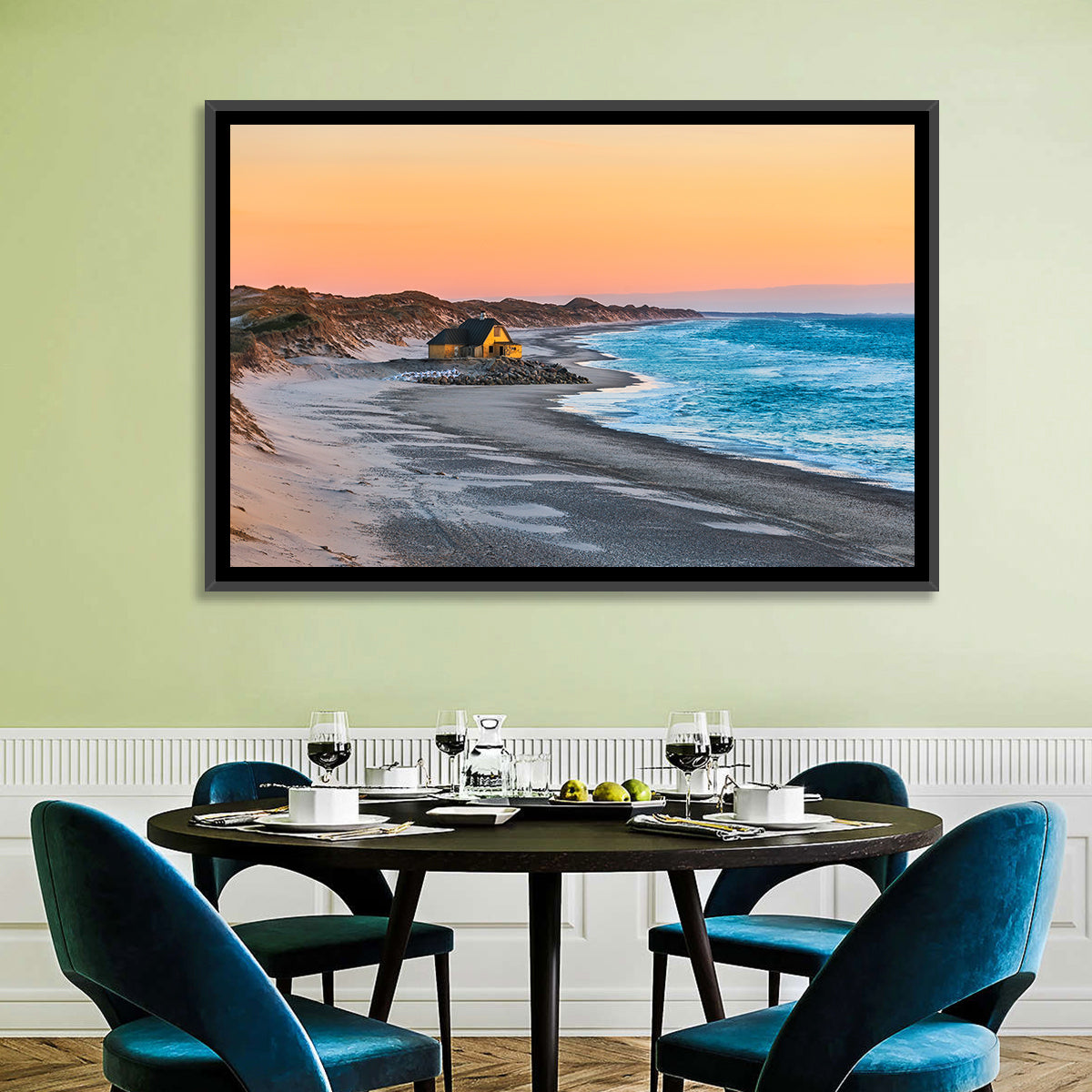 Gammel Skagen Beach House Wall Art