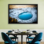 Kerid Crater Lake Wall Art