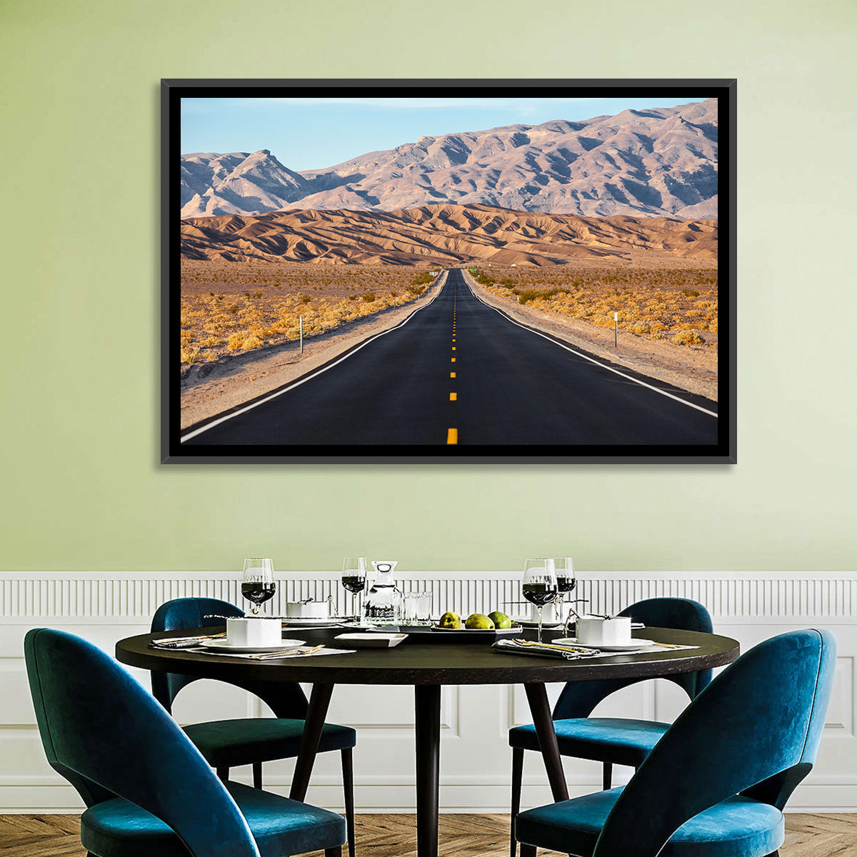 Death Valley Desert Road Wall Art