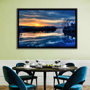 Louisiana Wetlands Sunset Wall Art