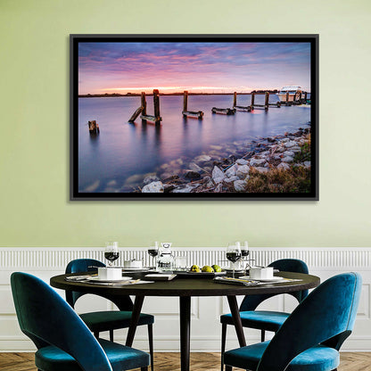 Bayou Lafourche Sunrise Wall Art