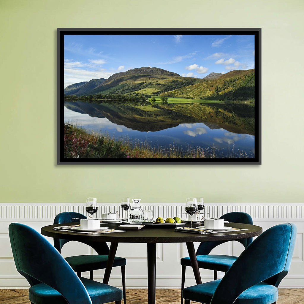Irish Lake Reflection Wall Art