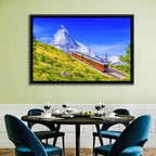 Gornergrat Train and Matterhorn Wall Art
