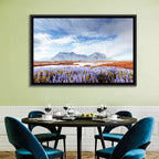 Lupine Fields at Vestrahorn Wall Art
