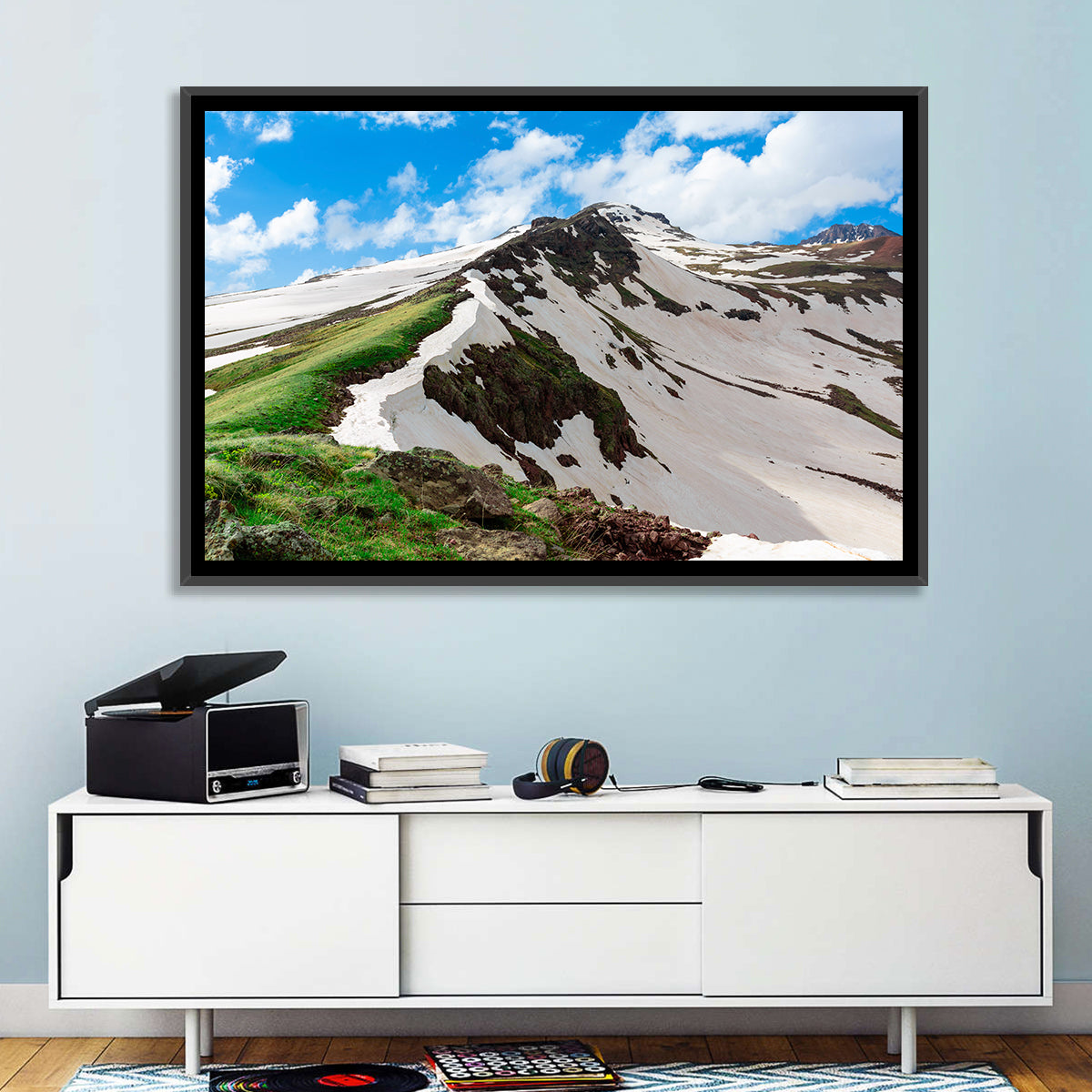 Mount Aragats Ridge Wall Art
