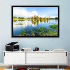 Lafayette Bayou Reflection Wall Art
