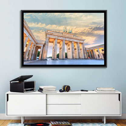 Brandenburg Gate at Sunset Wall Art