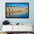Lavon Dam Spillways Wall Art