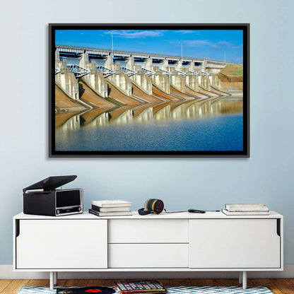 Lavon Dam Spillways Wall Art