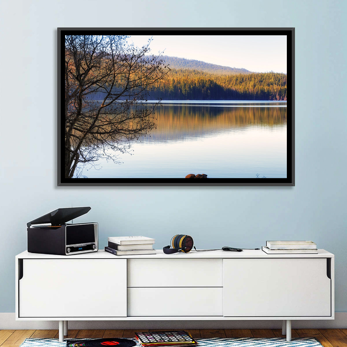 Dawn at Odell Lake Wall Art