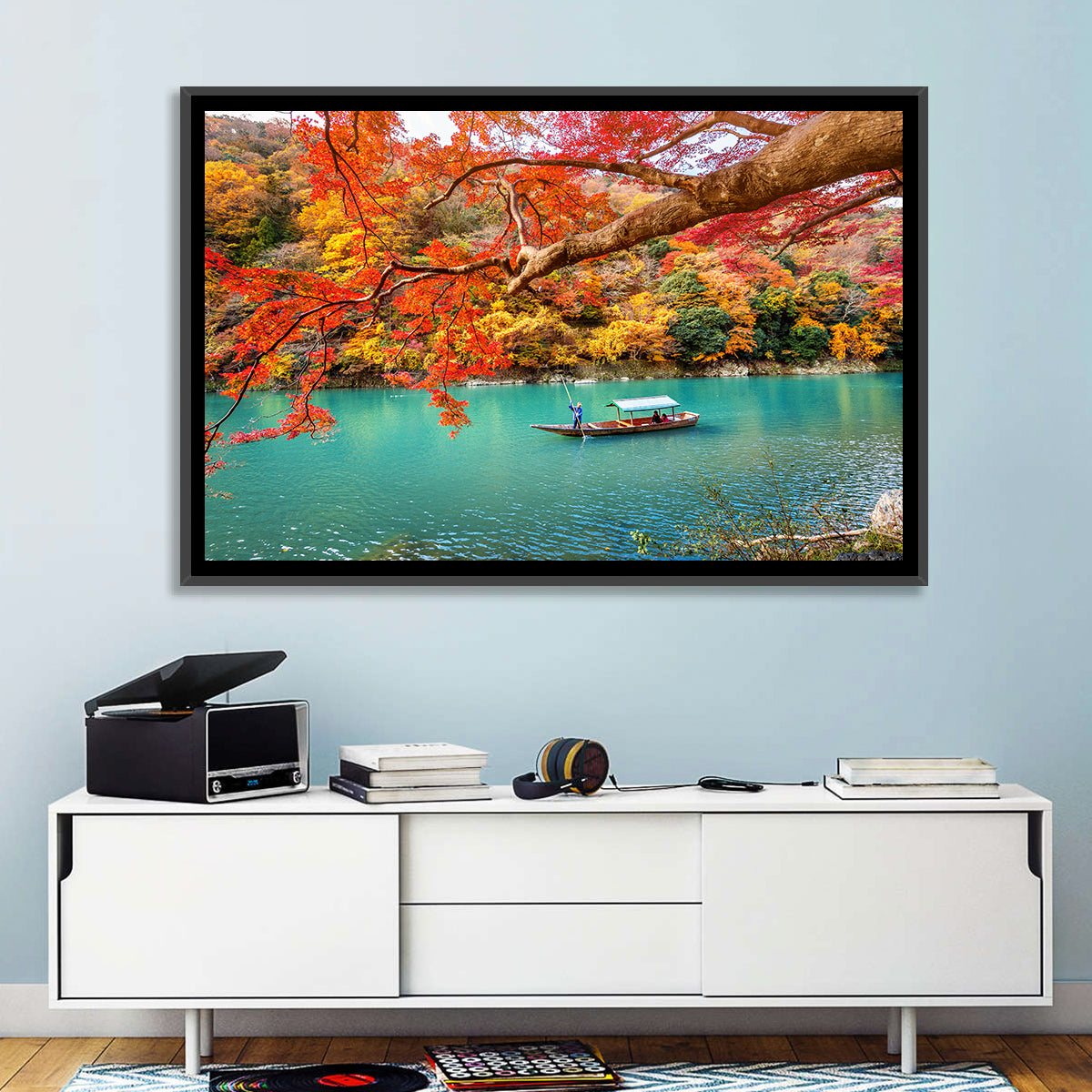Hozugawa River, Kyoto Wall Art