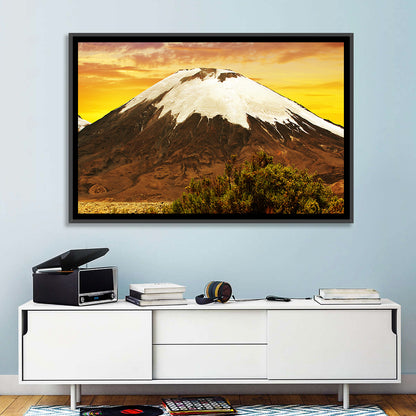 Parinacota Volcano Wall Art