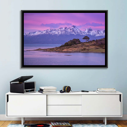 Beagle Channel Purple Dawn Wall Art