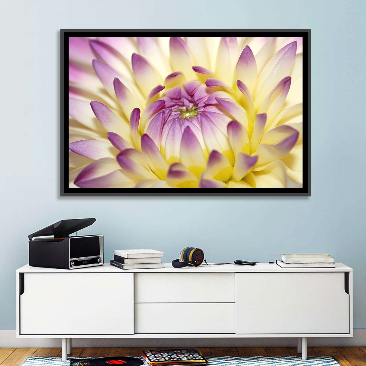 Dahlia Macro Portrait Wall Art