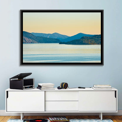 Lake Pend Oreille at Golden Hour Wall Art