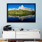 Sawtooth Peaks at Alice Lake Wall Art